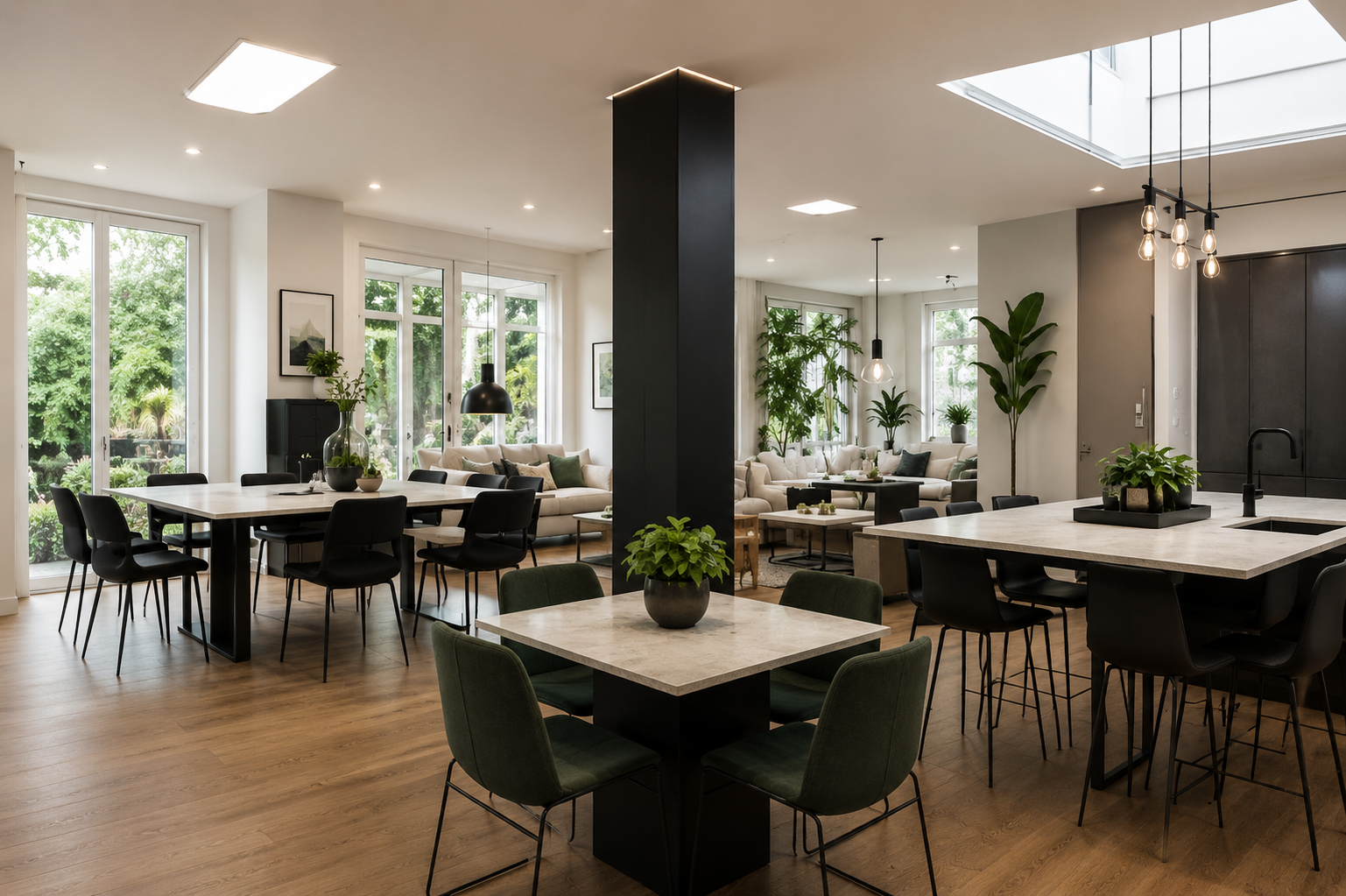 Modern commercial interior