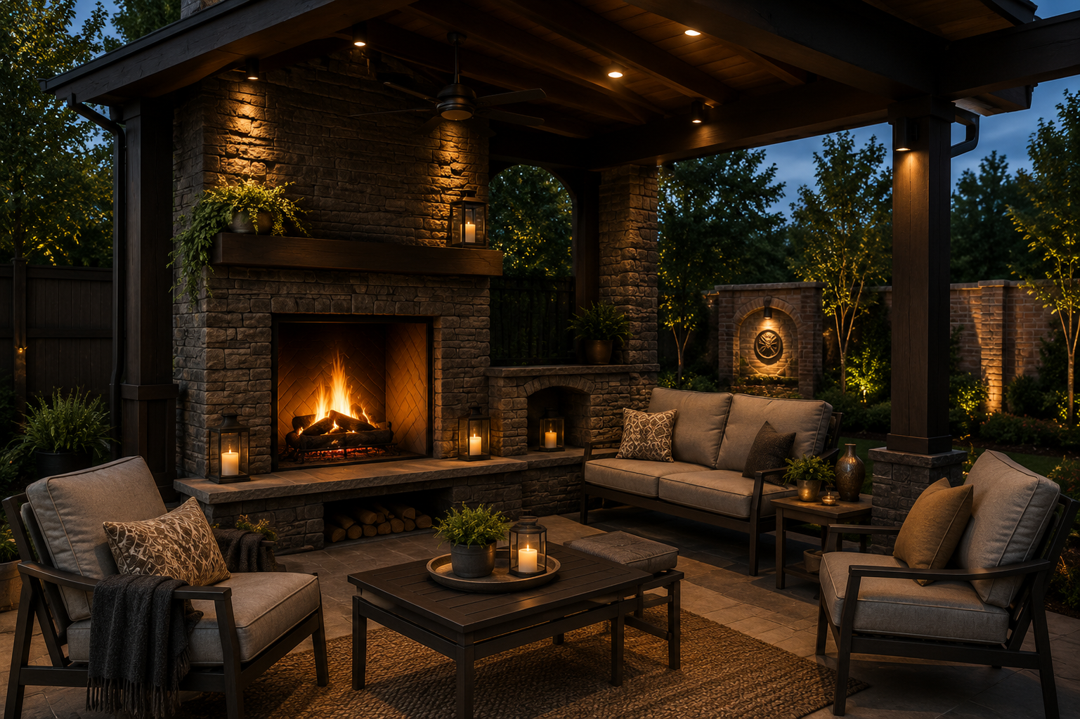 Outdoor patio remodeling